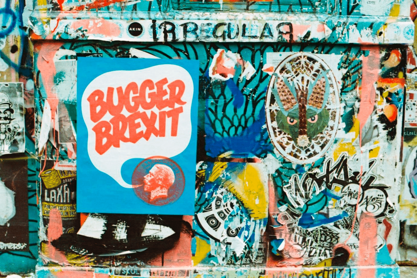 Brextit graffiti