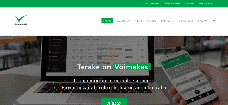 Terake tarkvara avaleht