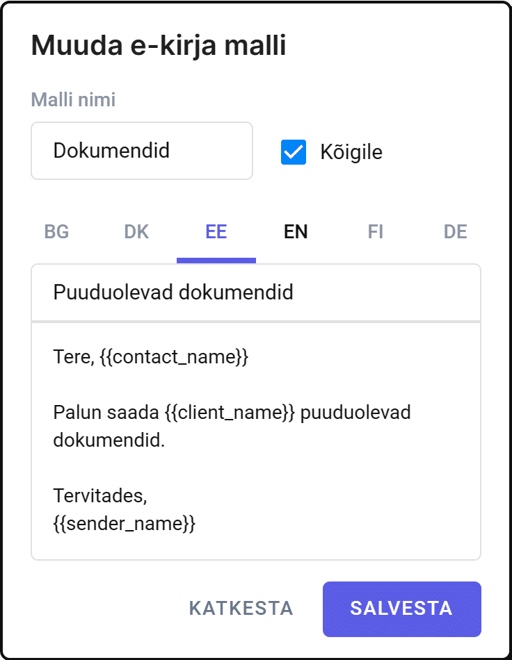 Raamatupidaja e-kirjad