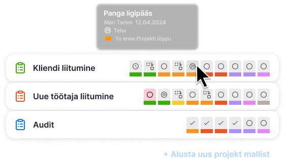 Projektijuhtimise tarkvara raamatupidajale