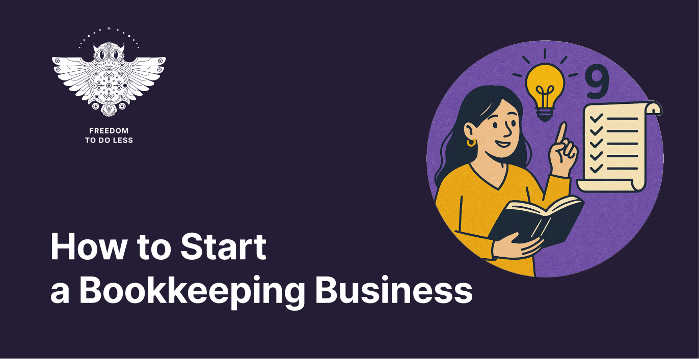 How to Start a Bookkeeping Business in 9 Steps