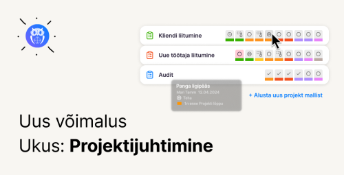 projektijuhtimise tarkvara
