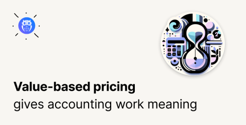 value based pricing for accountants